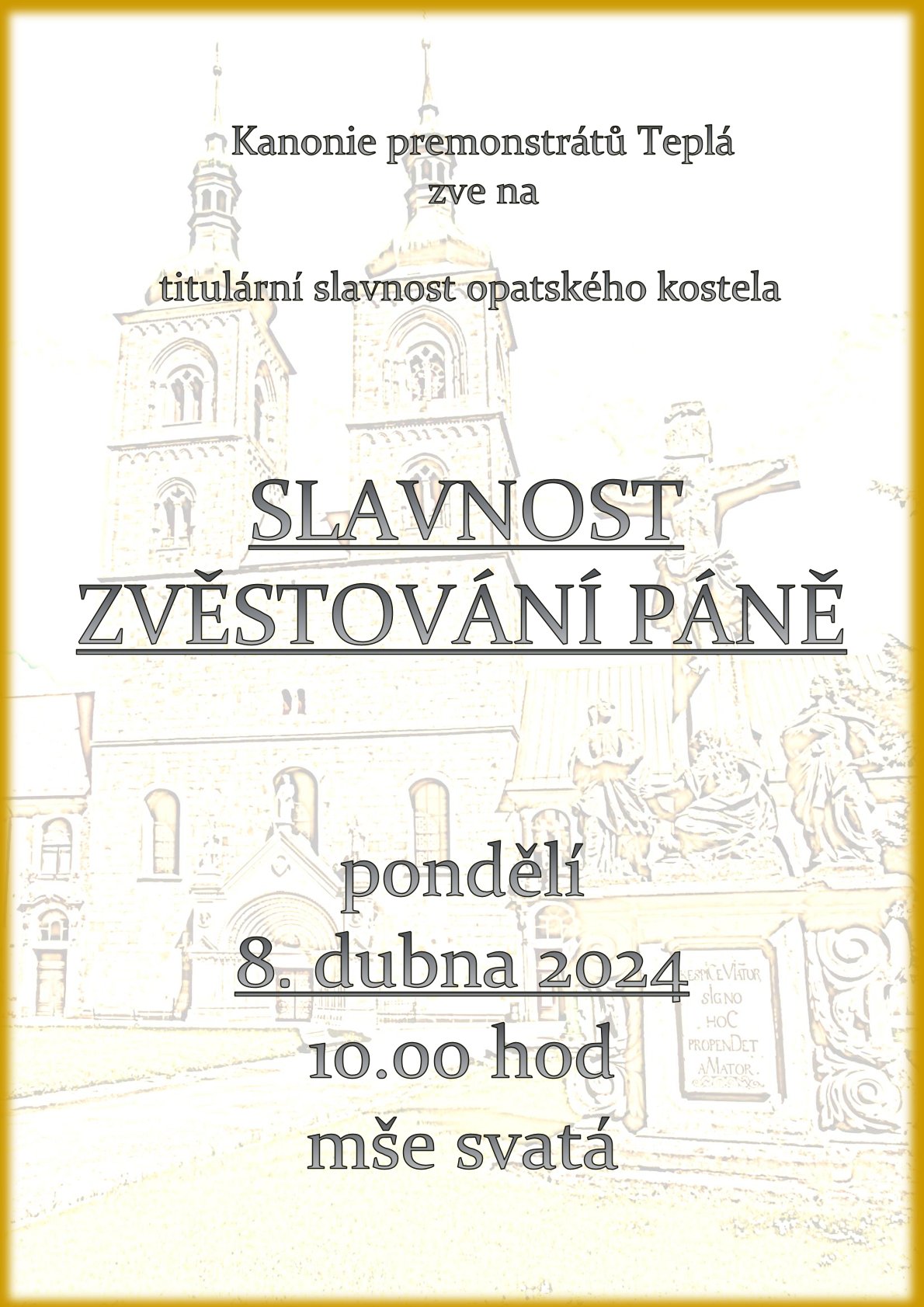 Slavnost Zvestovani Pane 2024 3